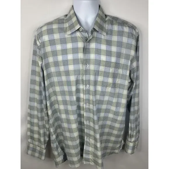Calder Carmel Limited Edition Multicolor Plaid Button Down Shirt Large 1/150 - Picture 2 of 14
